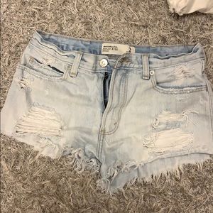 Abercrombie High Waisted Shorts